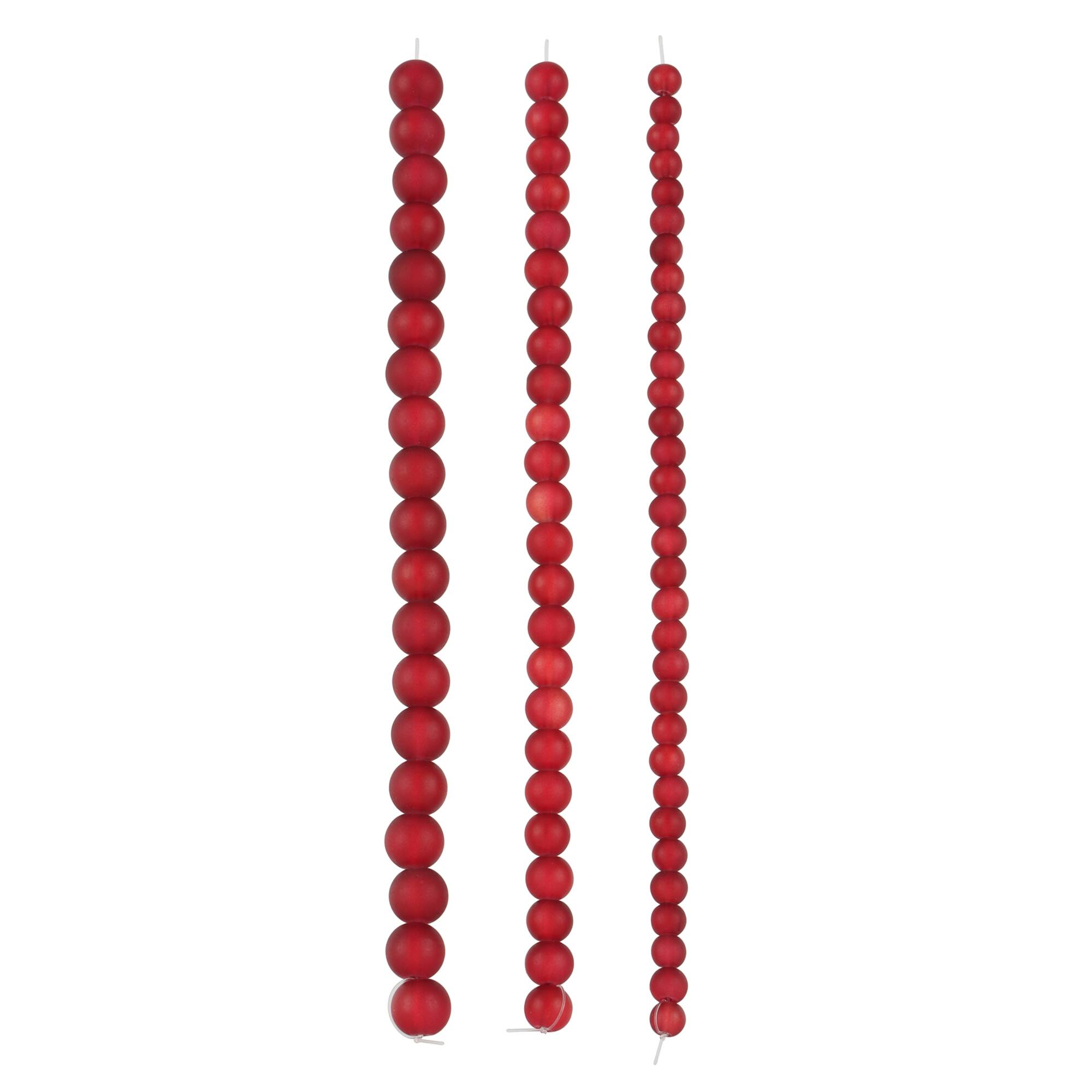 Matte Glass Round Beads by Bead Landing